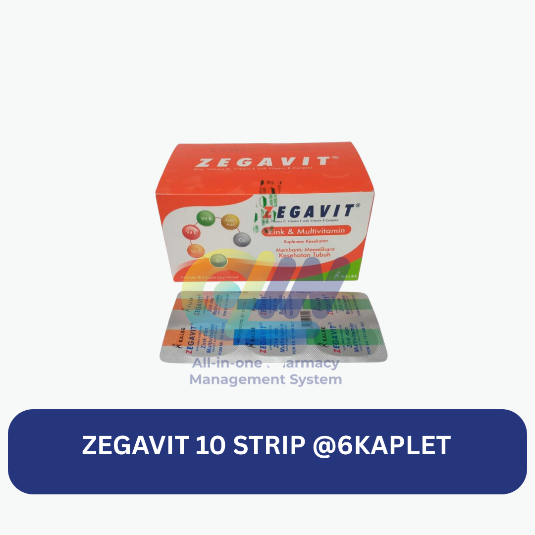 Zegavit 10 Strip @ 6 Kaplet